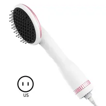Фен для волос 3 в 1 Расческа с горячим воздухом для волос Гладкая быстрая мода 1000 Вт белый для красоты здоровья стилист Парикмахерские