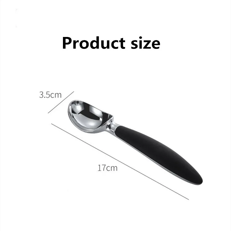 Ice Cream Scoops Stacks Creative Kitchen Gadget Zinc Alloy Digging Ball Spoon Ice Cream Dessert Spoon For Home Restaura
