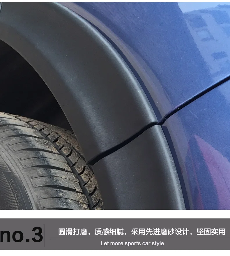 Aiwins carbon fiber автомобильный расширитель колёсной арки защита арки колеса арки отделка полосы подходят для Subaru Forester 2013