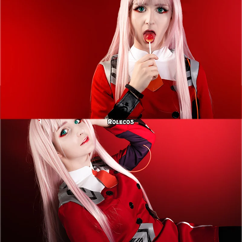 ROLECOS Game DARLING Zero Two костюм для косплея Платье in the FRANXX 02 карнавальный женский