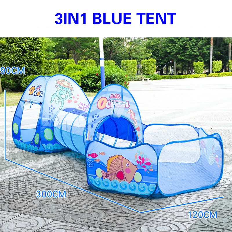 ball pit tunnel and tent