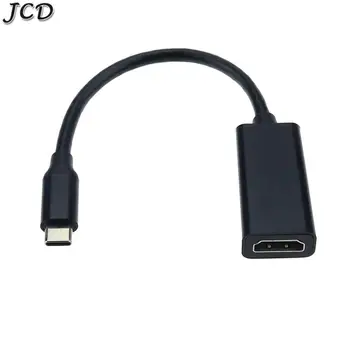 

JCD USB Type C Male To Female HDMI 4K HD TV Cable Adapter For Samsung Note 8 S8 S9 For Phone Notebook Connected TV Monitor