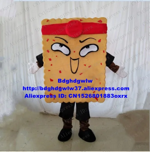 Бисквит печенье крекер костюм талисман взрослый мультяшный персонаж наряд