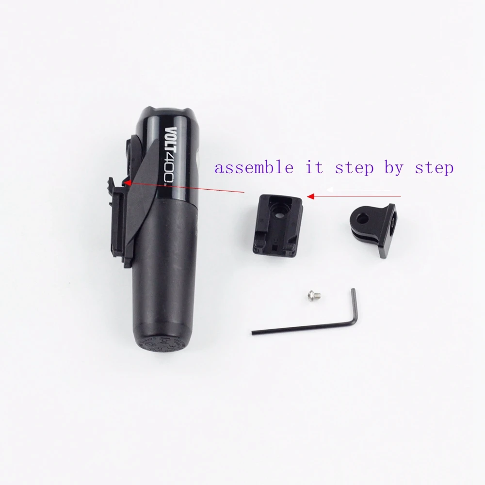 Bike Stem Light Mount Adaptor For Hero Sport Camera Cat eye Volt 300 400 Flash Light Holder Adapter