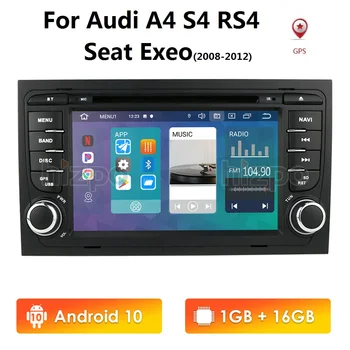 

Free shipping! 4G WIFI Android 10 CAR GPS Navi for audi A4 2002-2008 S4 RS4 8E 8H B6 B7 With BT RDS DVD multimedia player radio