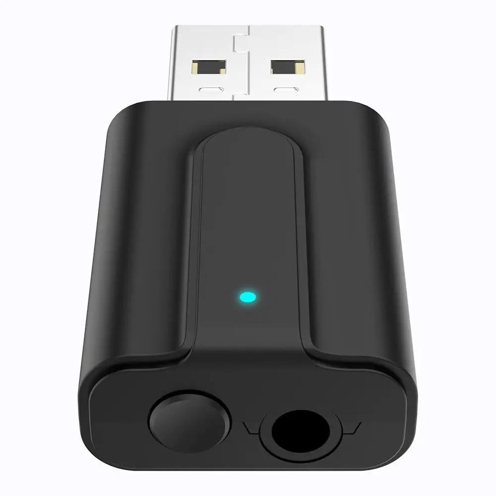 AUX 3,5 мм Мини Bluetooth 5,0 передатчик приемник авто стерео аудио Музыка для ТВ ПК автомобильные наушники Динамик Bluetooth адаптер