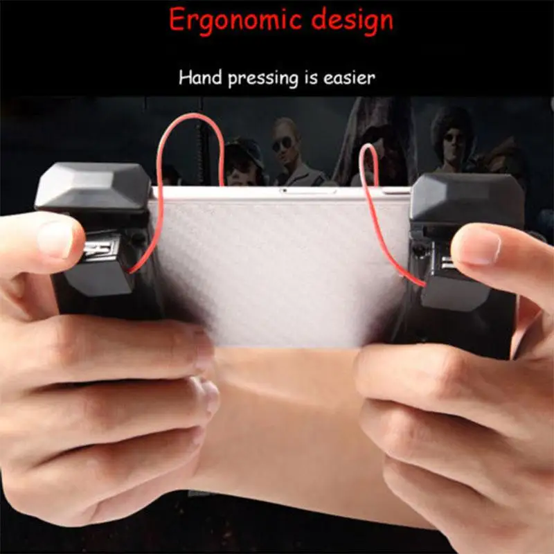 GloryStar Mobile Gaming Gamepad Joystick Controller Trigger Fire Button for PUBG FORTNITE