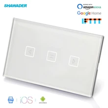 Wi-Fi умная штора переключатель стены затвора дистанционное управление для гаража электрические двери завальцовки затвора работа для Alexa Google Home IFTTT