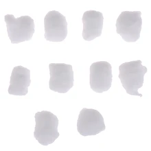 10 шт./пакет Мягкий хлопок мяч стерилизации детсой безопасности медицинские тампоны абсорбент дезинфицирующий хлопковый шар