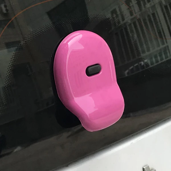 Rose red Автомобильная дверная ручка грузовика задняя крышка стикер для лобового стекла для Mercedes Smart 453 fortwo внешняя отделка автомобиля аксессуары для укладки - Название цвета: Rose red