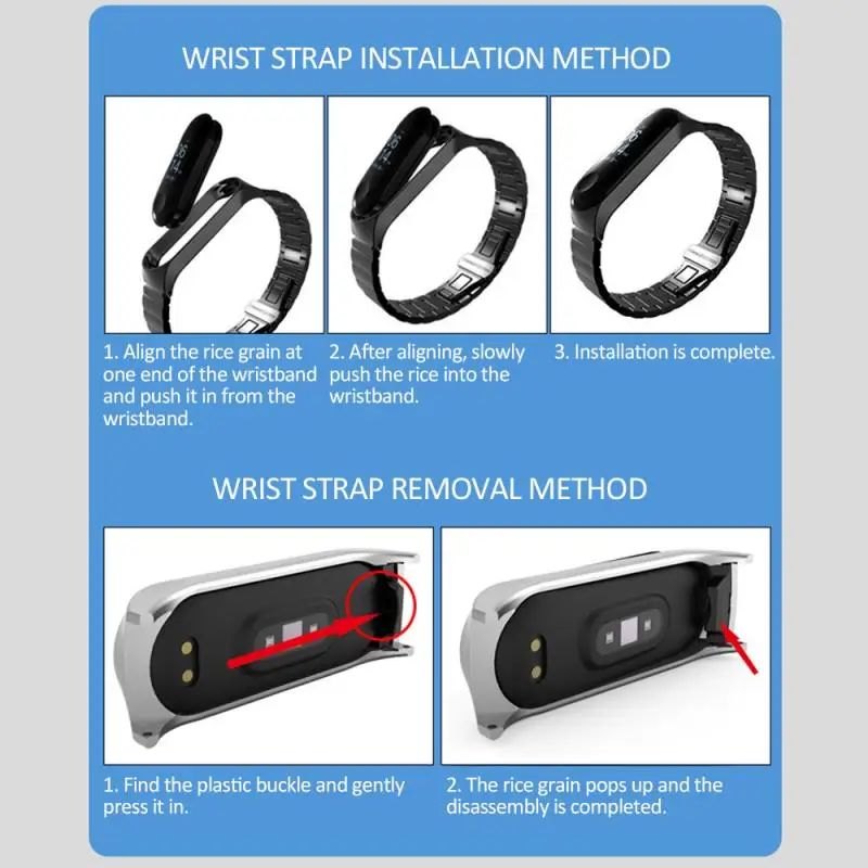 1 шт для Xiaomi Mi Band 3 4 ремешок для fitbit Смарт аксессуары для Xiaomi Mi band 3 4 сменный ремешок для смарт-часов