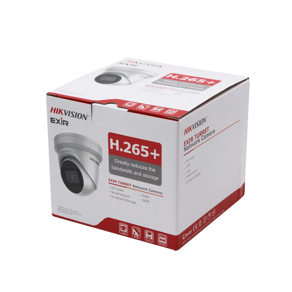 Hikvision 8MP POE IP камера наружная DS-2CD2385G1-I 4K Darkfighter IR Turret CCTV камера видеонаблюдения H.265+ слот для карты SD