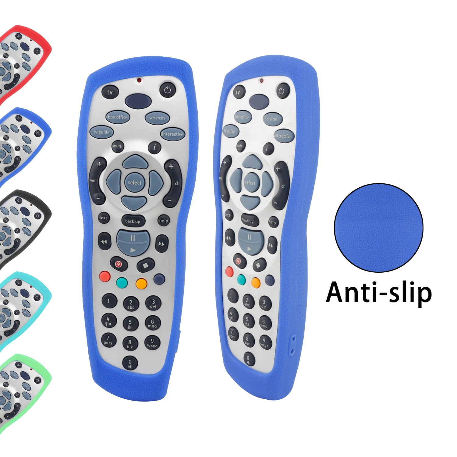 Silicone Remote Control Protective Case - Durable, Dustproof, Soft Cover
