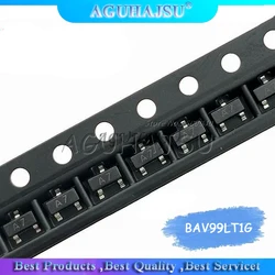 100PCS BAV99LT1G BAV99 SOT23 A7 SOT BAV99LT SOT23-3  Dual Series Switching Diode New original