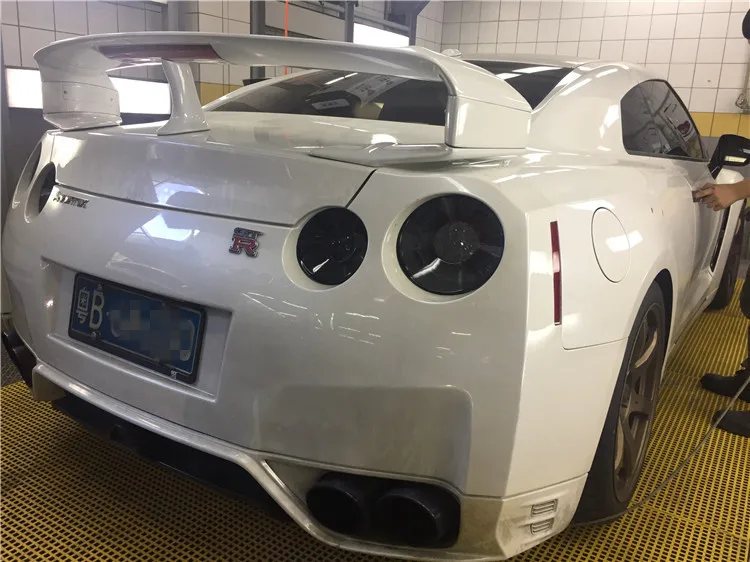 Задний фонарь для автомобиля Nissan GT-R 2009- GTR светодиодная сигнальная лампа Противотуманные фары DRL дневные ходовые огни тюнинг автомобильные аксессуары