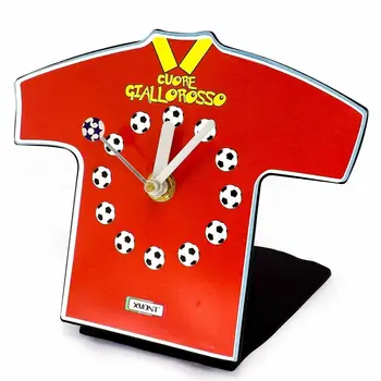 

OROLOGIO 2IN1 DA TAVOLO O DA PARETE DELLA TUA SQUADRA DEL CUORE ROMA GIALLOROSSO