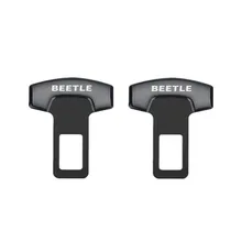 Для Volkswagen VW beetle polo passat b5 b6 CC golf jetta автомобильный ремень с пряжками, автомобильный пояс безопасности для сидения, сигнализация, заглушка, 2 шт