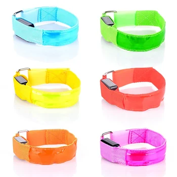 

1pcs Running LED Light Armband USB Rechargeable Night Safety Sports Accessories For Cycling Riding Joggle