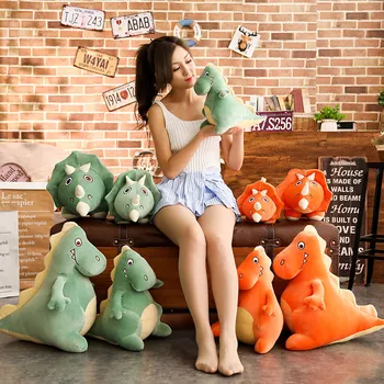 

30-65cm Cute Dinosaur Tyrannosaurus/ Triceratops Boys New Doll