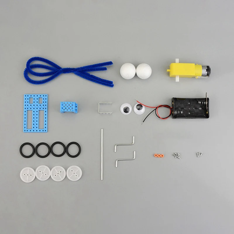 Милый DIY машина рептилия простой научный эксперимент раннее образование детей творческая игрушка физика обучающие материалы
