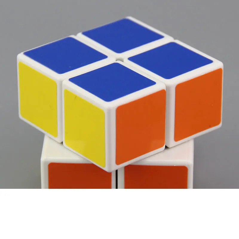 PVC-White ShengShou 2x2x2 волшебный куб 2x2 Cubo Magico Профессиональный Neo скоростной куб головоломка антистрессовые игрушки для детей - Цвет: PVC-White