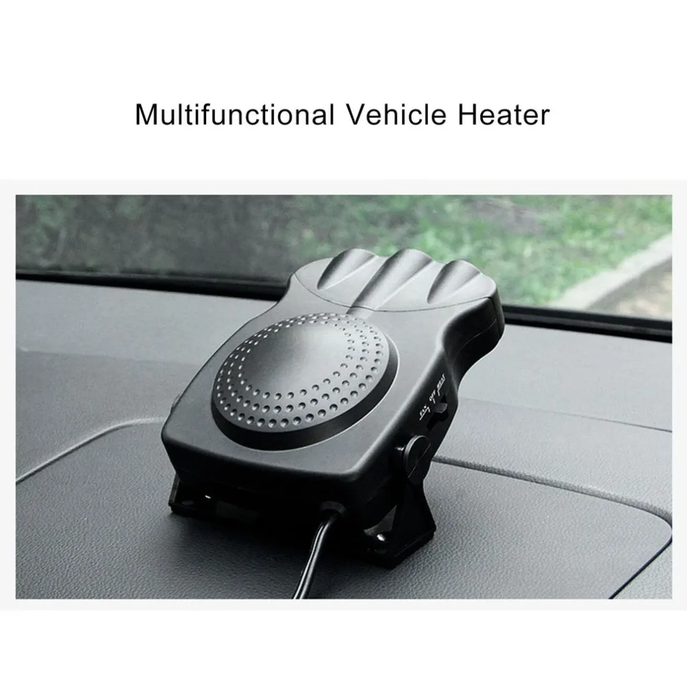 12 В 150 Вт автомобильный охлаждающий вентилятор для автомобиля горячий теплый обогреватель ветрового стекла Demister Defroster 2 в 1 портативный