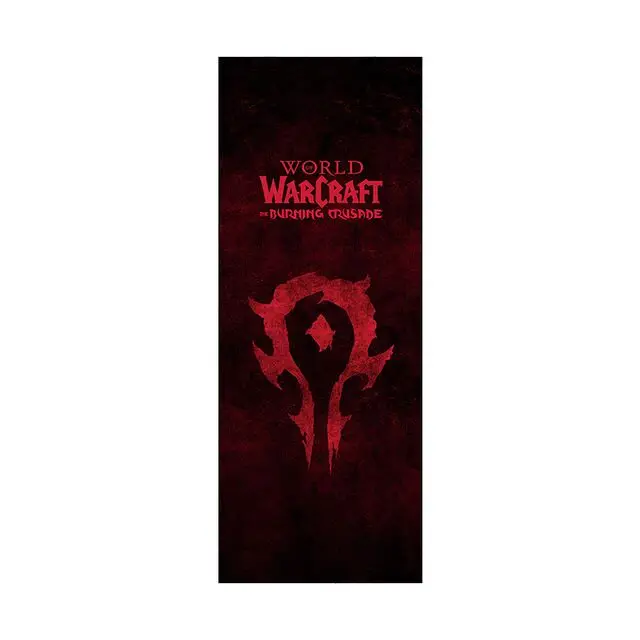 Wow World Of Warcrafts Alliance Horde баннер флаг Дакрон домашний декор косплей аксессуар реквизит для косплея - Цвет: D 40X100CM