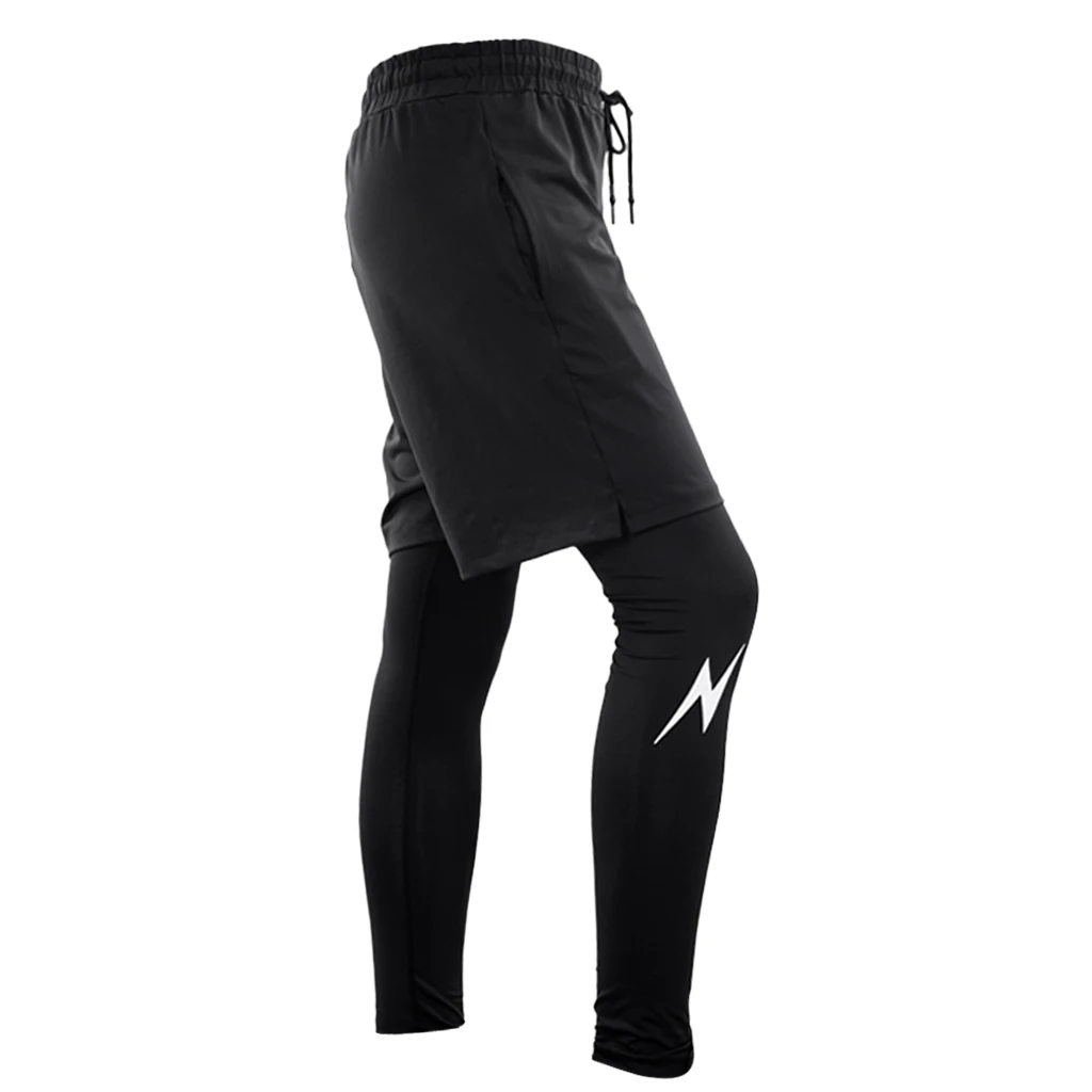 Men's Sports Leggings Fitness Pants Quick Dry MTB Mountain Rode Bike Bicycle Cycling Running Compression Sports Cycle Pants 