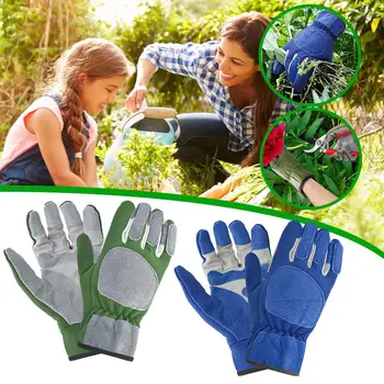 

Gardening Working Gloves Anti-slip Breathable Comfortable Weed Puling Up Gloves For Gardening Fishing Clamming Restoration Work