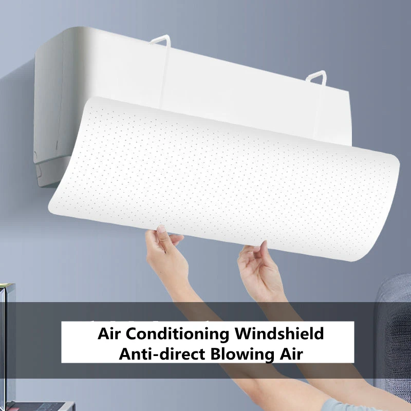 Air Conditioner Wind Deflector Adjustable Air Windshield Cooled Baffle