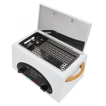 

Makeup Tattoo Nail Art Tools Sterilizer Cabinet High Temperature Disinfect Manicure Machine EU Plug