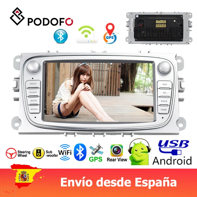 $107,00 € Android Car Radio Auto radio 7'' Capacitive Touch Screen Car Multimedia Player GPS Navigation WIFI 