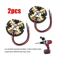 Kit de brosses en carbone pour Milwaukee C18PD C18ID HD18DD HD18DD C18IW, 1/2x18V 27W, 2 pièces
