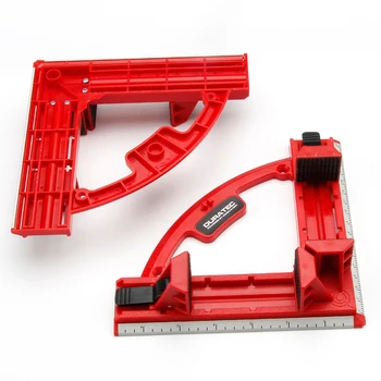 

New DUR Fast Woodworking Right Angle Clip 90 degree angle ruler drawer for Picture Frame Fish Tank Clip DIY Aluminum Ruler