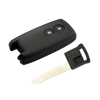 Okeytech 2/3 pulsanti astuccio portachiavi telecomando intelligente per Suzuki SX4 Grand Vitara Swift Keyless Entry Fob con lama inserto - Okeytech 2 3 pulsanti astuccio portachiavi telecomando intelligente per Suzuki SX4 Grand Vitara Swift Keyless