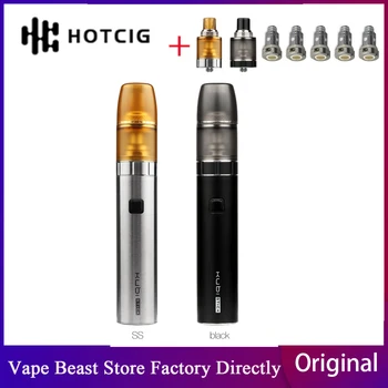 

Original Hotcig Kubi Stick Pen Starter Kit 1500mAh Battery 2ml refillable pod 1.2ohm Coil ecig vape kit VS Hotcig Kubi / Vinci X