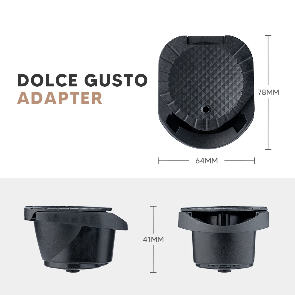 Description Picture 6 of itemReusable Capsule Adapter for Dolce Gusto Refillable Coffee Capsule Convert Fit Genio S Piccolo XS Machine Coffee Accessories