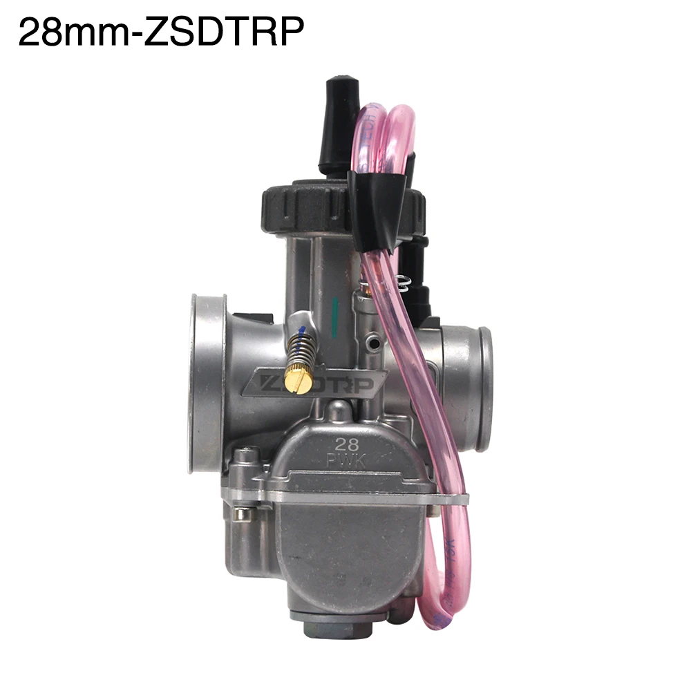 ZSDTRP 28mm Alconstar-PWK Keihin мотоцикл Карбюратор Carb с силовой струей 28 30 32 34 мм для Honda KTM 125-250cc ATV UTV Грязь велосипед ямы гонки - Цвет: ZSDTRP 28mm
