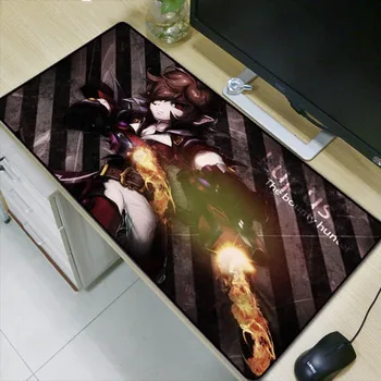 

Laumans Anime Gaming Mouse Pad 400x900mm PC Laptop Desktop Computer Large Locking Edge Mousepad Mat for Dot 2 Lol CSGO Gamer