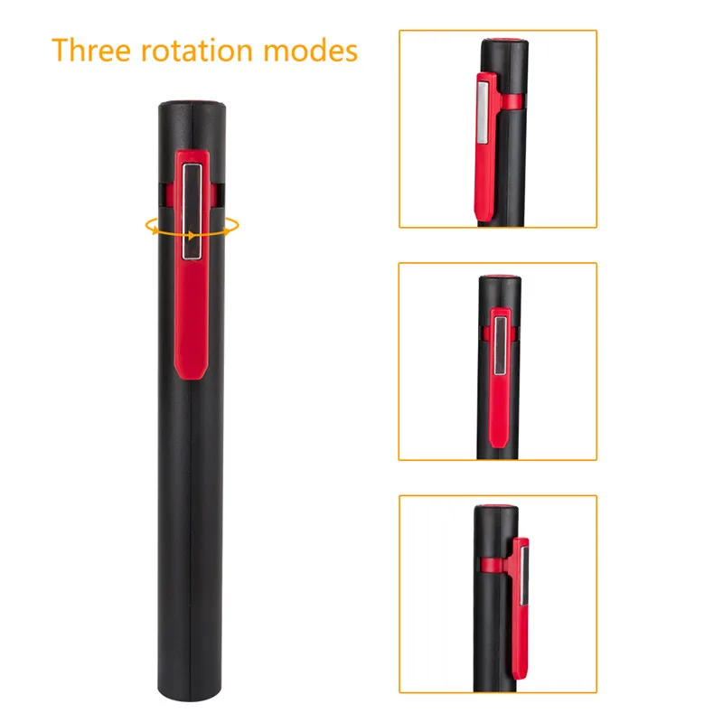 heavy duty flashlights USB Rechargeable With Built-in 14500 Battery Portable Mini Flashlight COB LED Torch Maintenance work light  torch flashlight coast torches