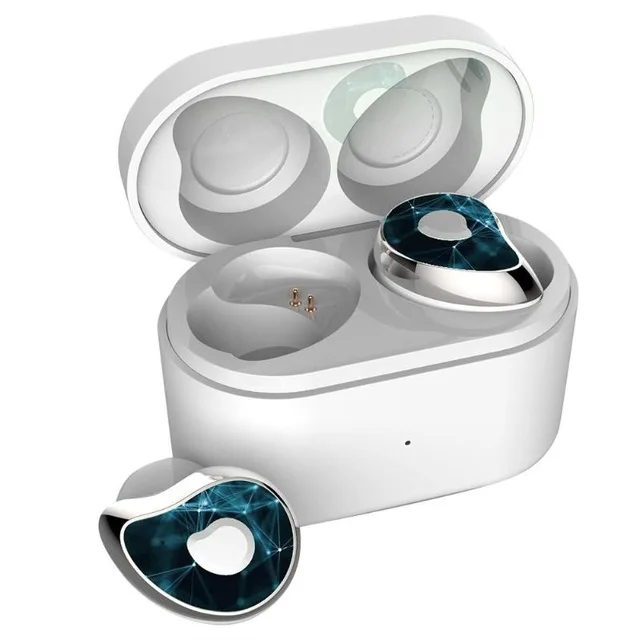 Starry Sky SE6 новейшие Bluetooth 5,0 TWS Bluetooth наушники 6D стерео беспроводные наушники IPX4 водонепроницаемые наушники 650 мАч наушники без головы - Цвет: Starry Sky