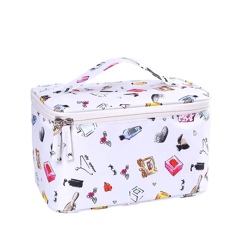 Новая Вместительная дорожная сумка для хранения, Модная Портативная косметичка; сумка для путешествий, косметичка для хранения