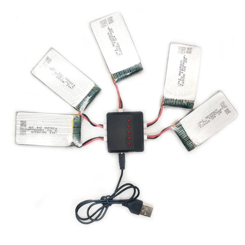 Зарядное устройство Lipo Батарея 1S 3 7 v 1800 мА/ч XH2.54 штекер Перезаряжаемые для JJRC SYMA RC