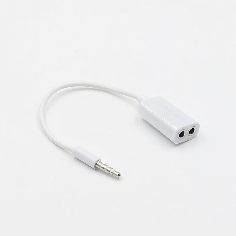 Аудиокабель с разъемом Aux для Apple iPhone 4 5 6 6S 7 plus iPad iPod ноутбука MP3|Переходники и