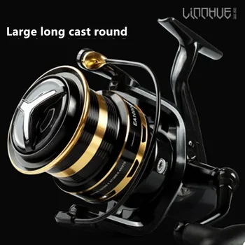 

LINNHUE long-distance caster no gap spinning wheel fishing EA10000-12000 long-distance caster 10KG unloading wheel fishing reel