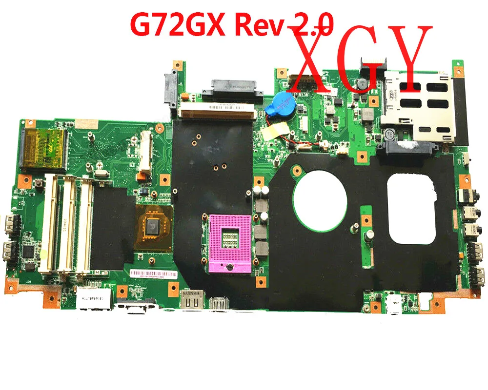 Для ASUS G72G G72GX материнская плата 60-NX9MB1200 тест тест ed good
