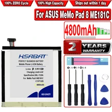 Аккумулятор высокой емкости HSABAT 4800 мАч C11P1329 для ASUS MeMo Pad 8 ME181C