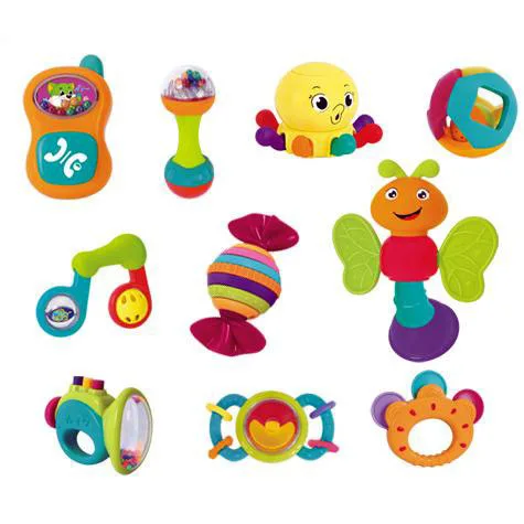 

Department of Music 939 Educational Toy Baby Rattle Newborns Toy Infants Bed Rattle 10-Piece Boxed
