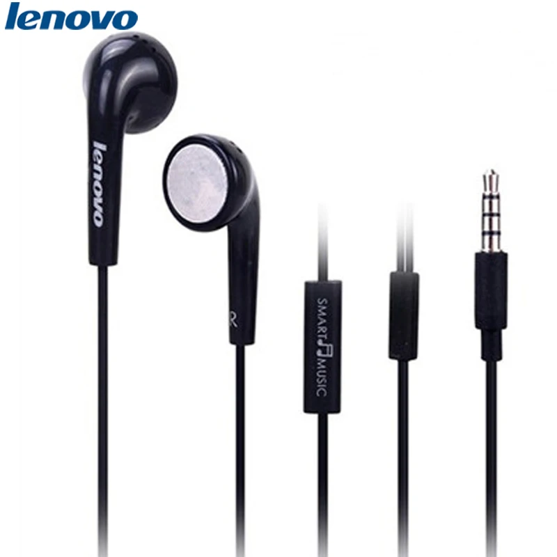 Оригинальные Проводные стереонаушники Lenovo с микрофоном разъем 3 5 мм для S5 Vibe P1 P2 Z6