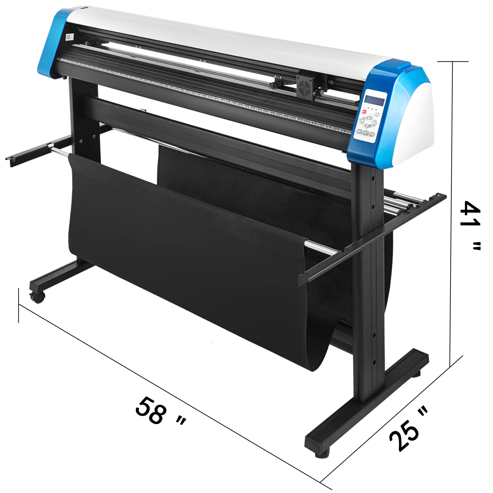 53"/34"/28"4MB Semi-Automatic Cutter Vinyl Cutting Plotter Machine Laser Positioning 3 Interface W/ SIGNMASTER Software vinyl cutter machine